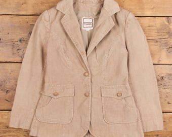Vintage Monette Casuals Corduroy Jacket S 80s Blazer Corduroy
