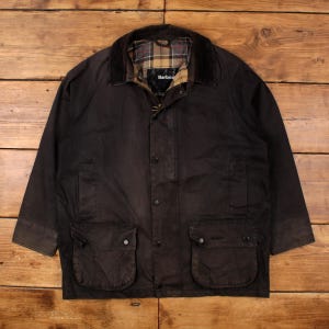 【L】2000s BARBOUR wax cotton blouson L】2000s BARBOUR wax cotton blouson