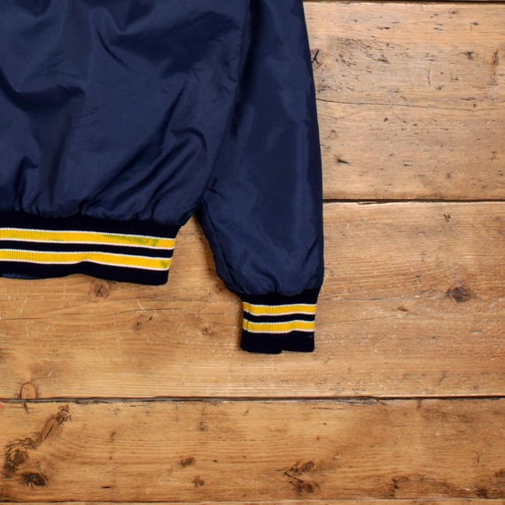 Vintage Delong Varsity Jacket S 80s Bomber USA Made Blue - Etsy Canada