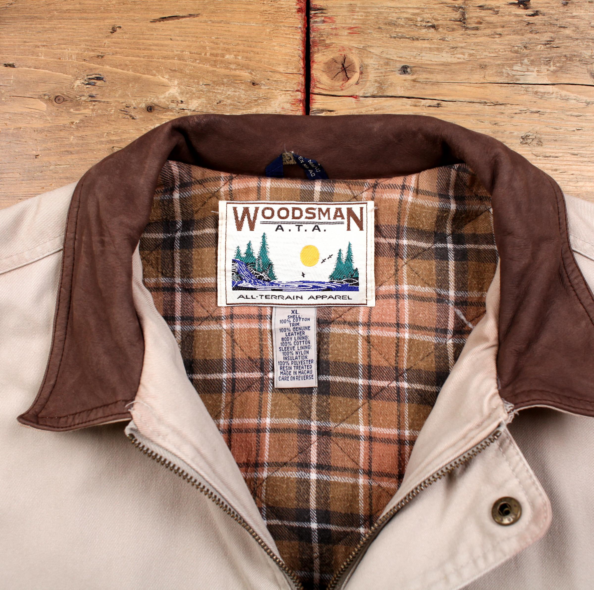 Vintage Woodsman Workwear Jacket XL 90s Barn Coat Chore Beige - Etsy