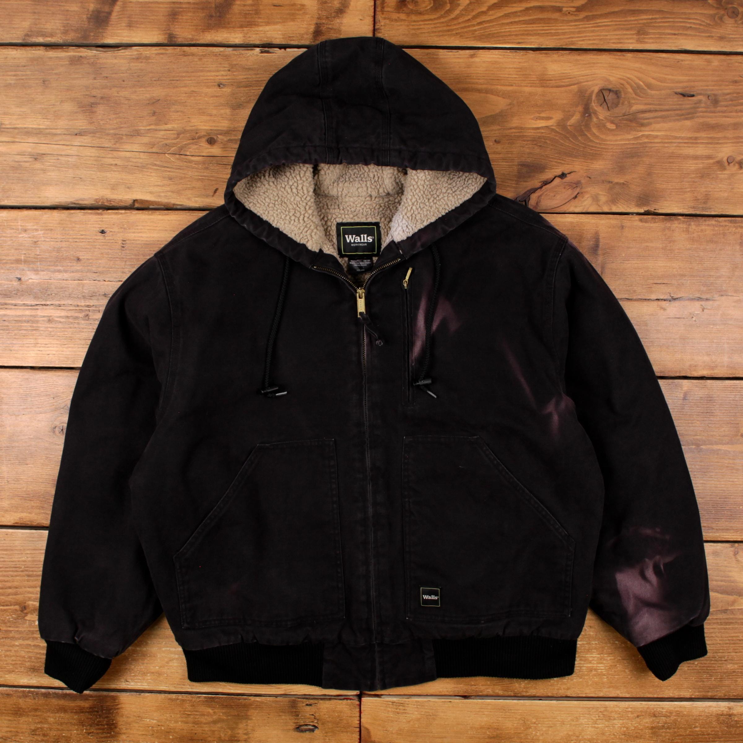Vintage Walls Workwear Jacket L Active Black - Etsy