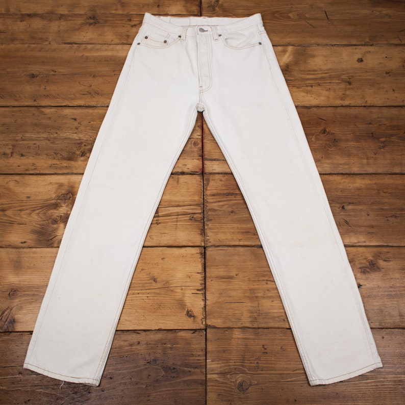 levis 501 beige denim jeans