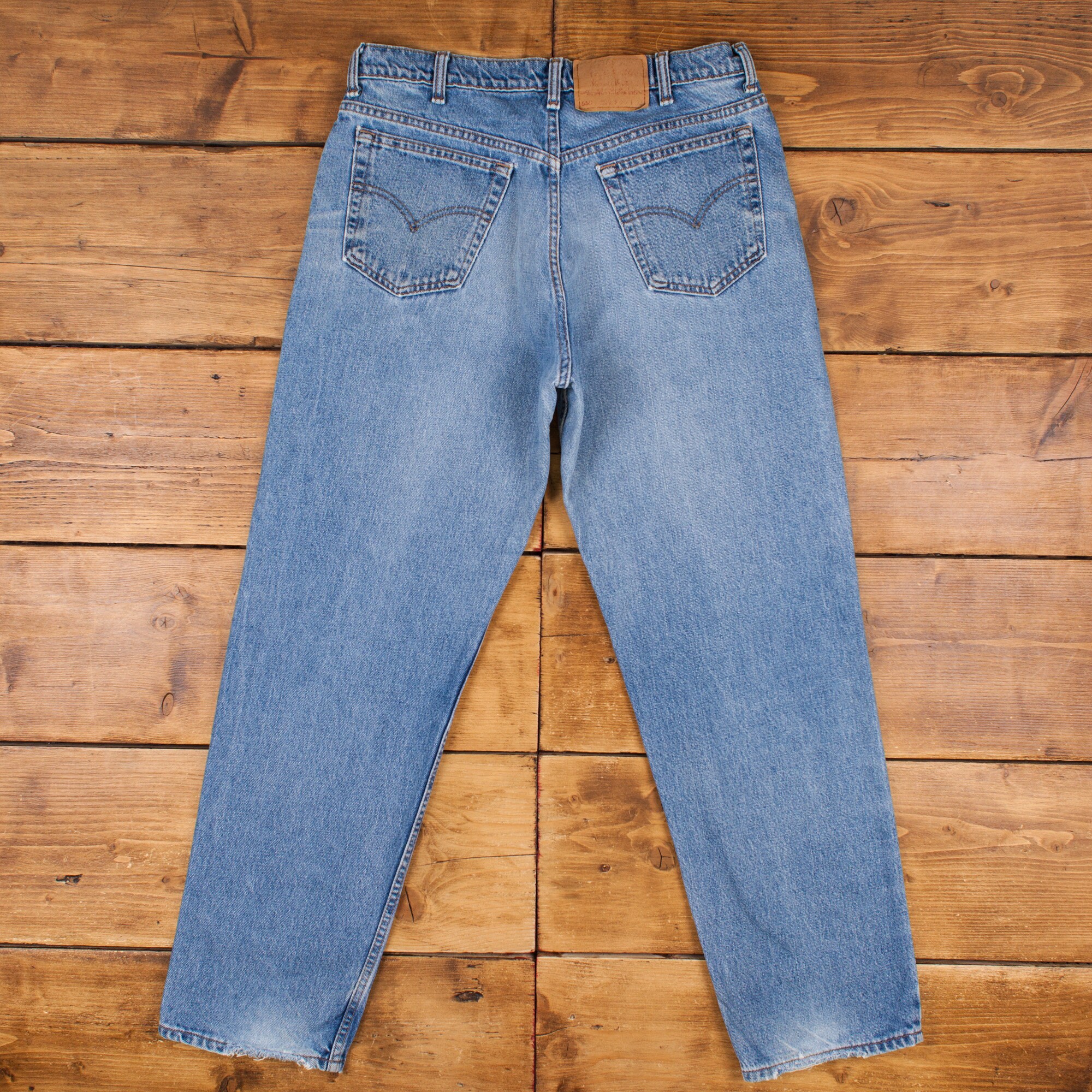 Vintage Levis 555 Jeans 35 X 32 Stonewash Tapered Blue Denim - Etsy 