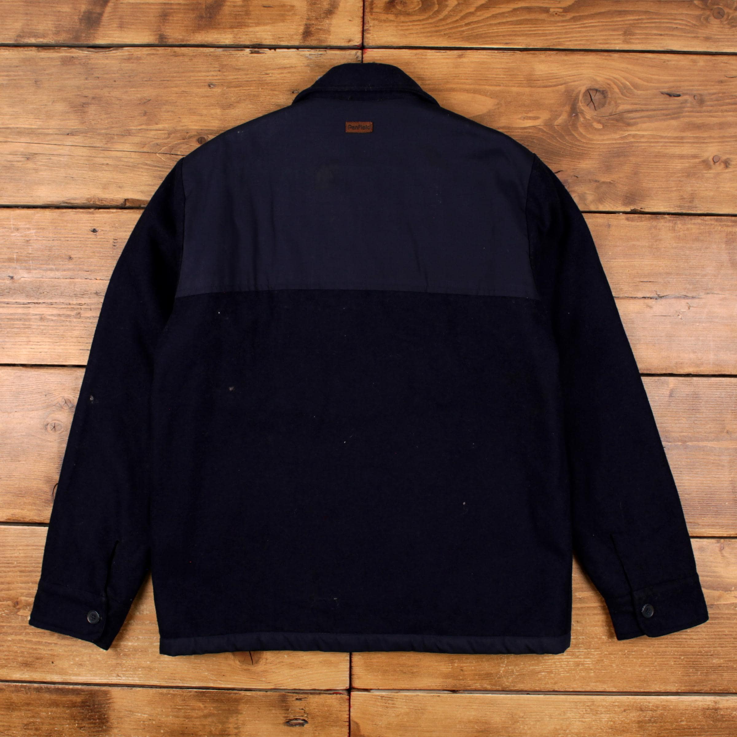 Vintage Penfield Trailwear Outdoor Jacket L 90s Quilt Chore Blue 