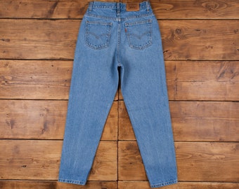 Vintage Levis 622 Jeans 27 X 28 Stonewash Tapered Blue Womens