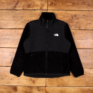 Vintage The North Face Outdoor Jacket L Denali Fleece Black Womens