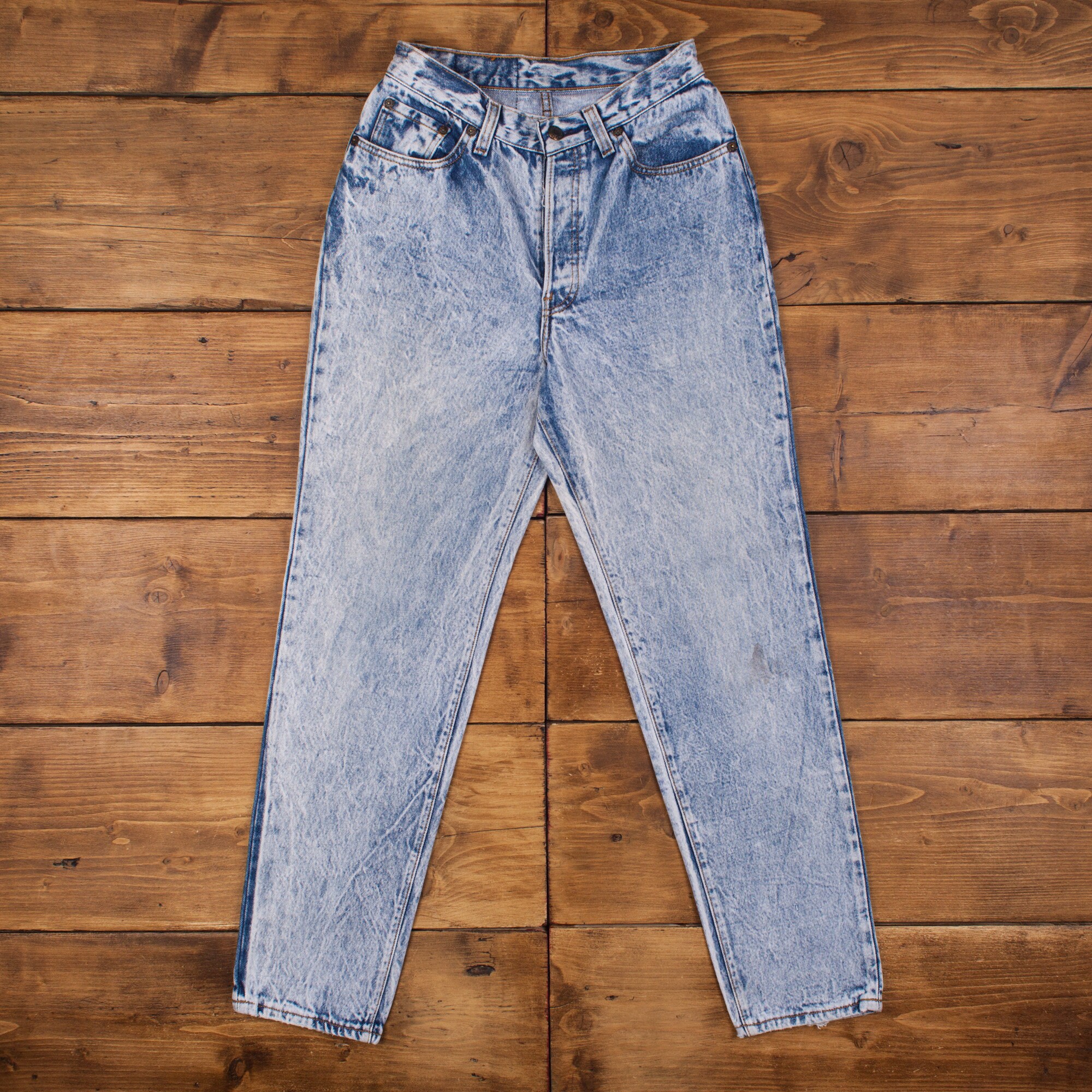 Vintage Levis 501 Jeans 28 X 30 USA Made 90s Acid Wash Vintage Levis 501 Jeans 28 X 30 USA Made 90s Acid Wash
