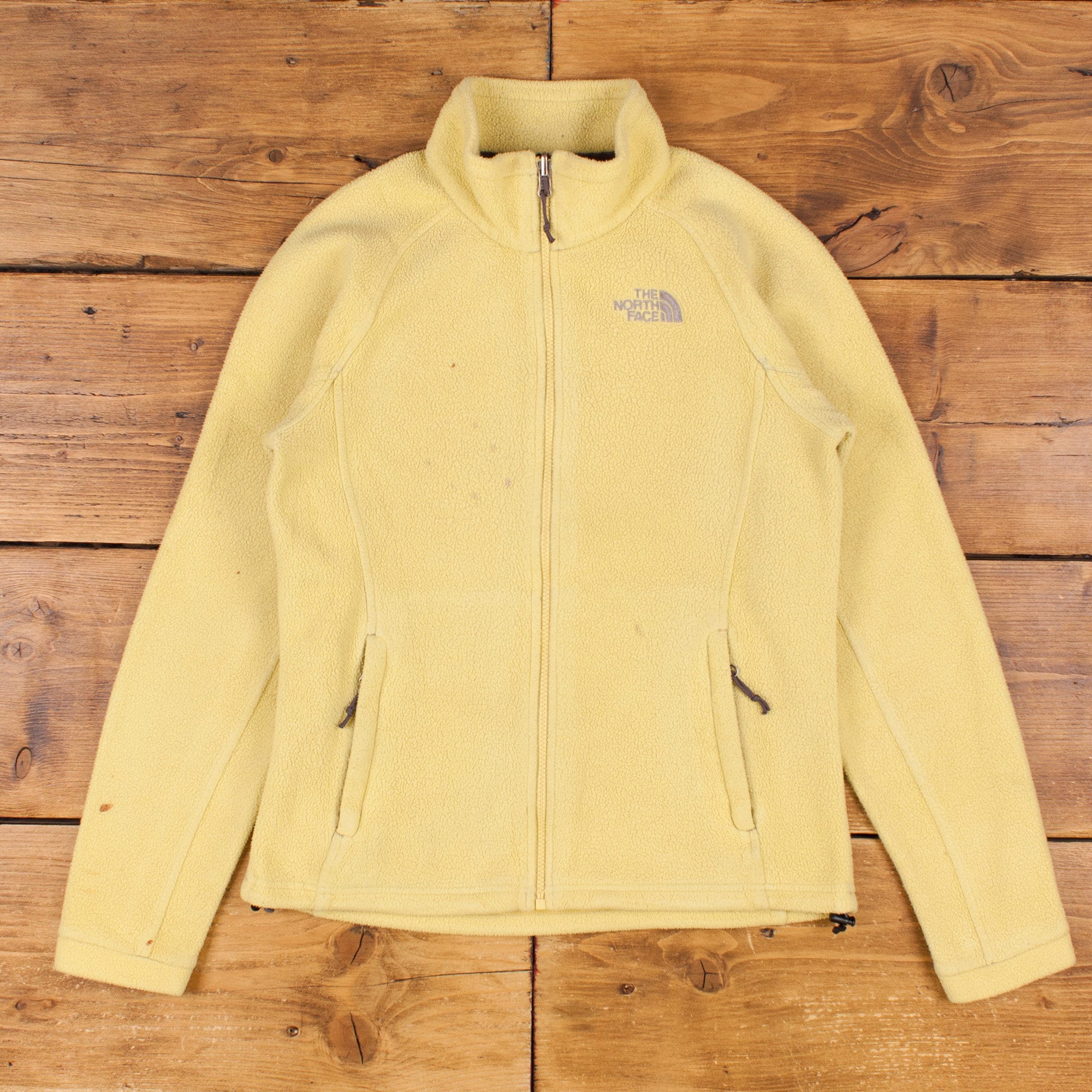Vintage North Face Outdoor Jacket S Fleece Yellow Womens Zip - Etsy