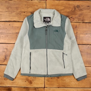 Vintage The North Face Outdoor Jacket M Denali Fleece Green Womens