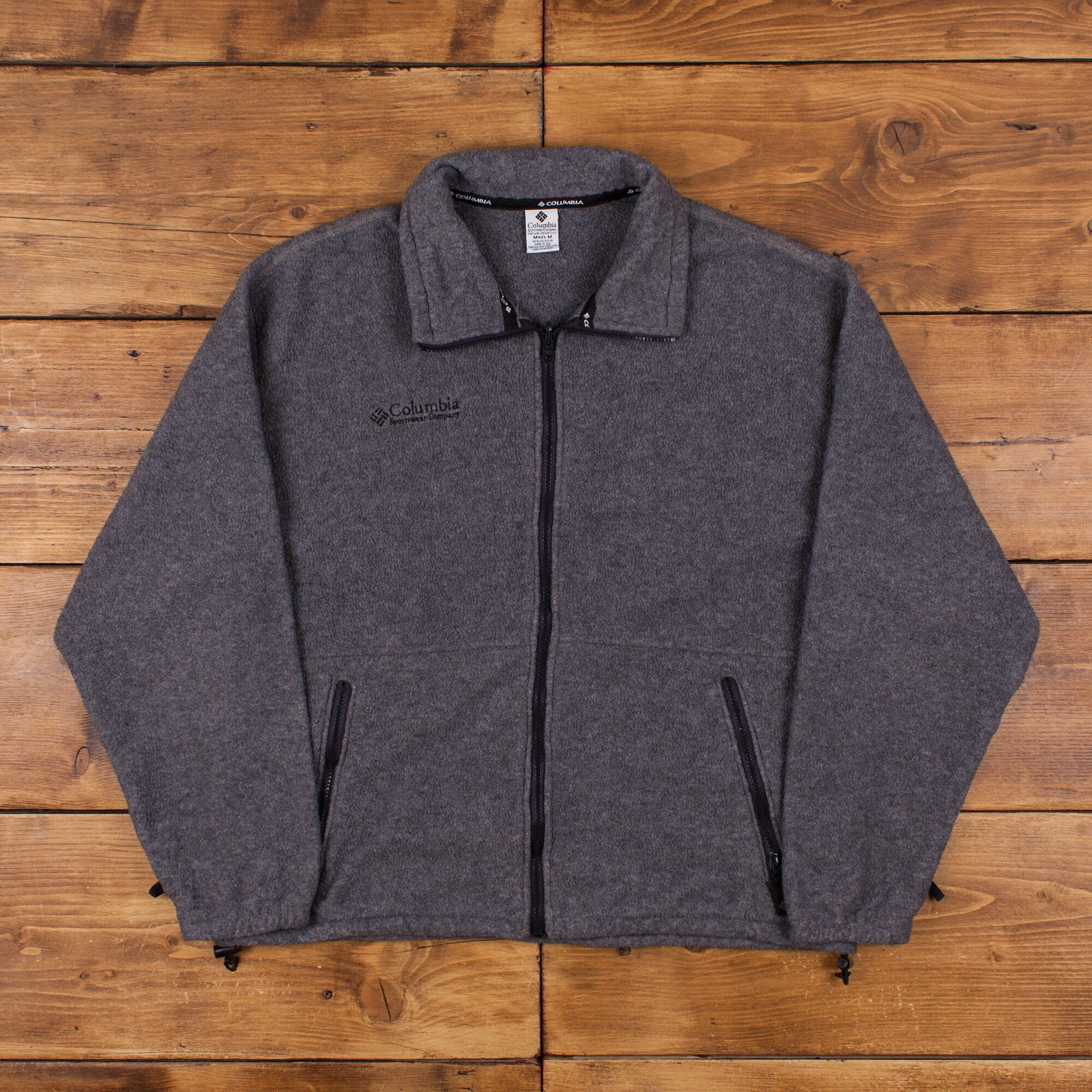 Buy Vintage Columbia Fleece Jacket M Gorpcore 90s USA Made 