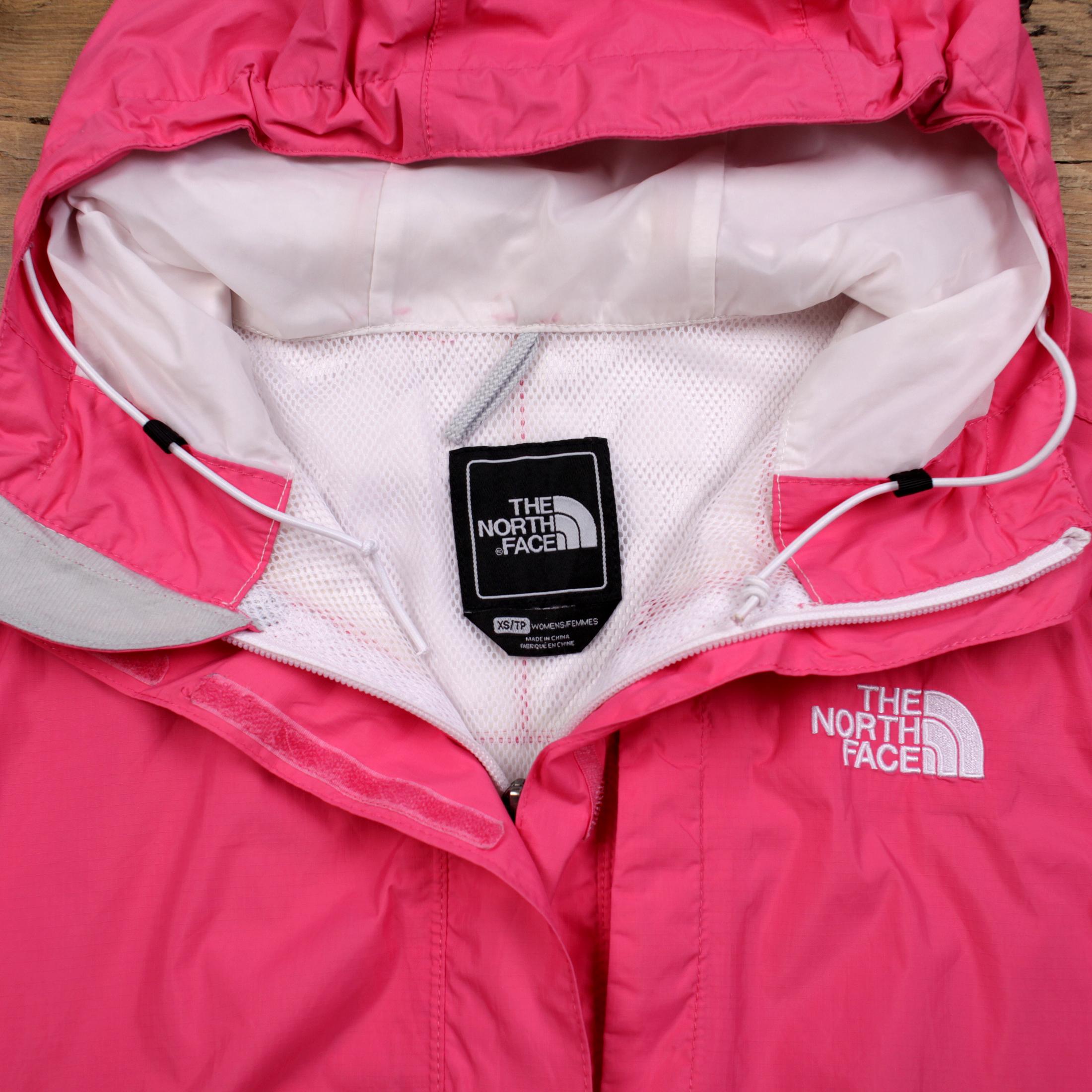 Vintage North Face Outdoor Jacket XS Hyvent Windbreaker Pink