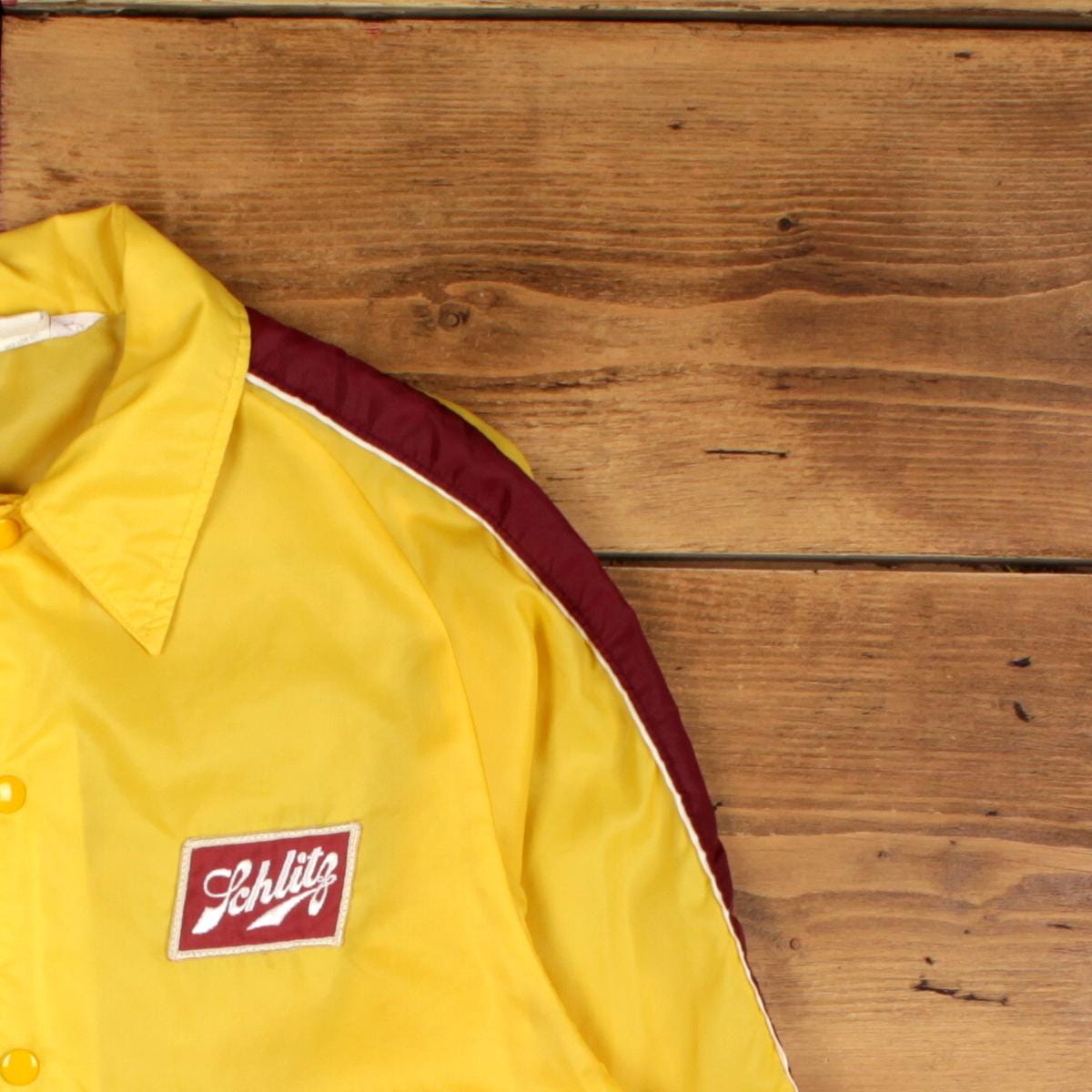 Vintage Swingster Coach Jacket S 80s USA Made Yellow - Etsy