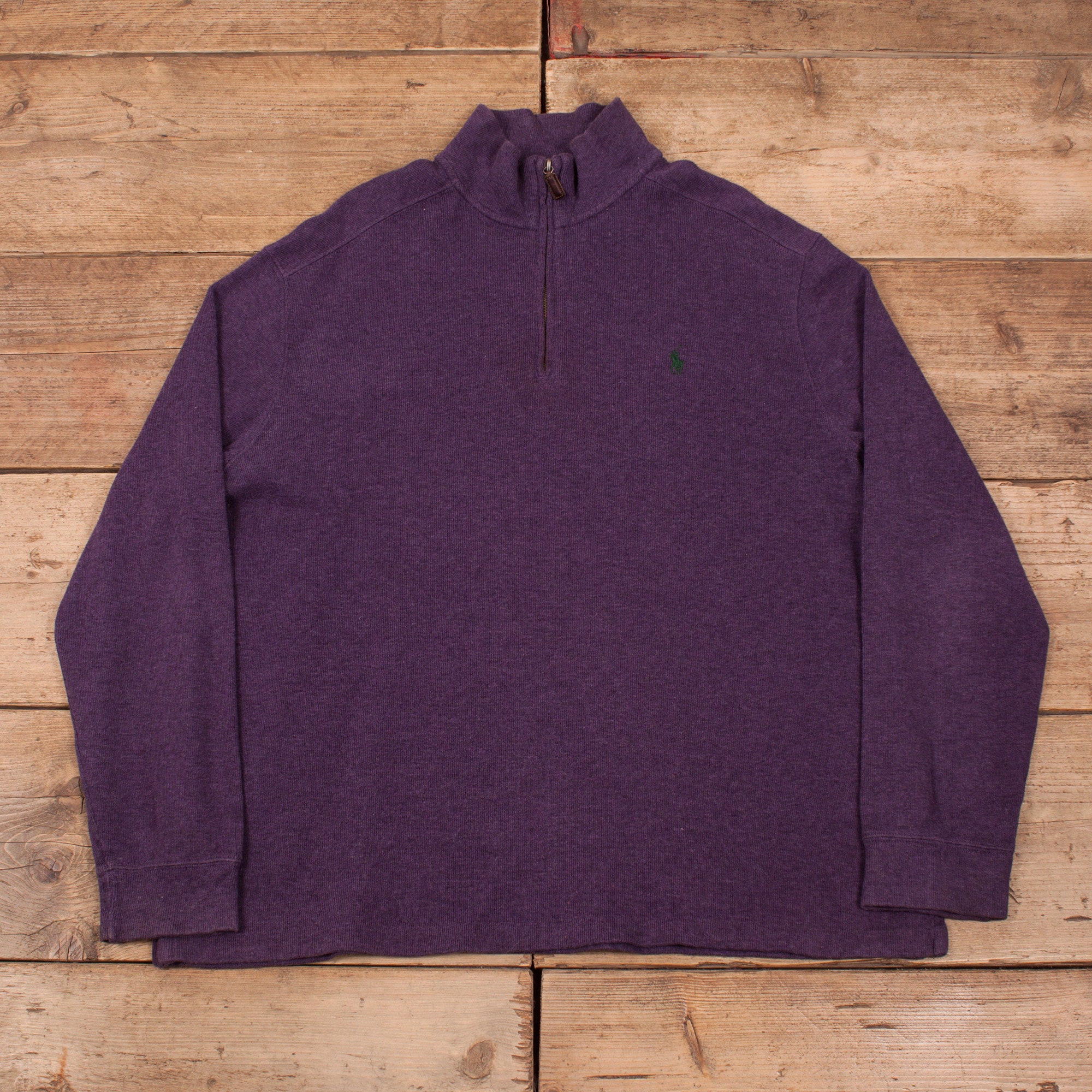 ralph lauren mens half zip jumper
