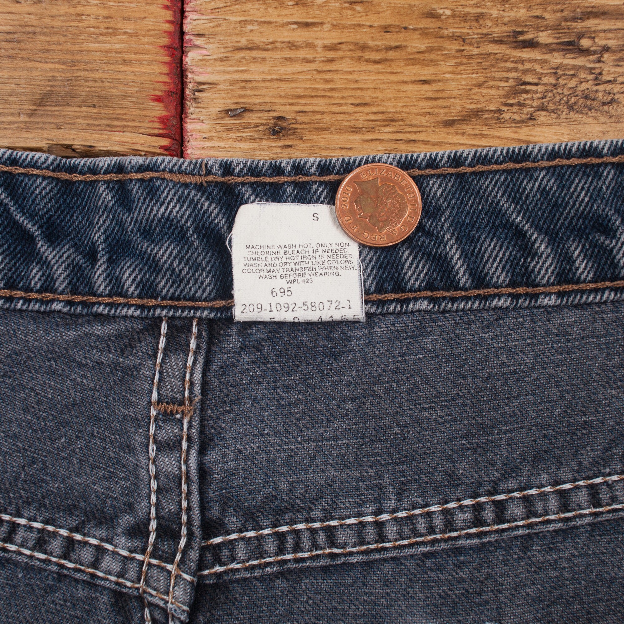 Vintage Levis 540 Jeans 36 X 27 USA Made 90s Dark Wash
