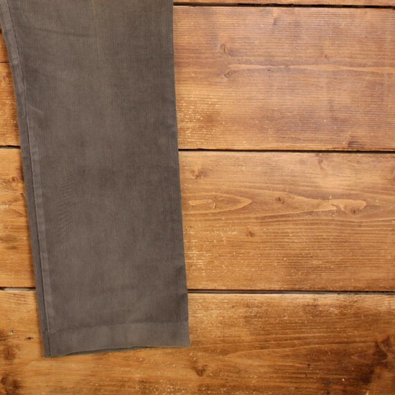 Pantalon Vintage Autrichien Velours Côtelé – Homme – Taille 31x30