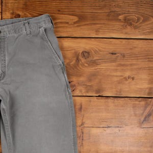 Vintage Carhartt Carpenter Pants Trousers 33x30 Dungaree Fit Unisex Straight image 9