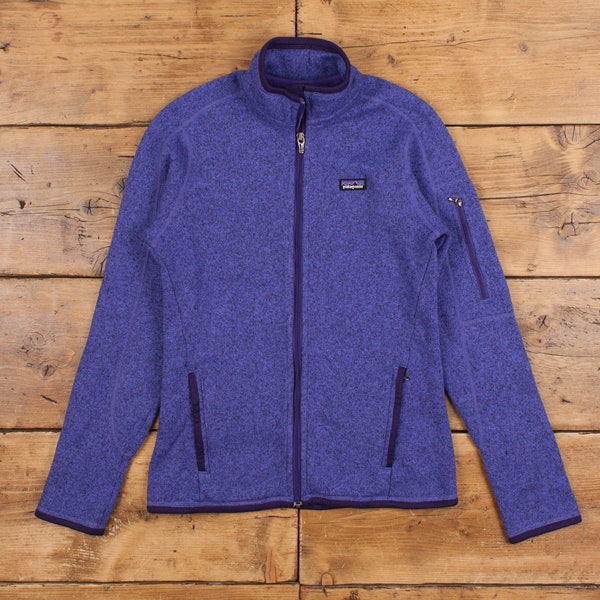 Vintage Patagonia Fleece Jacket S Gorpcore Better Sweater Full Zip Purple