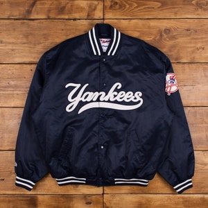 Vintage Majestic Varsity Jacket 2XL 90s Bomber MLB New York