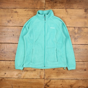 Vintage Columbia Outdoor Jacket L Fleece Fleece Blue Womens