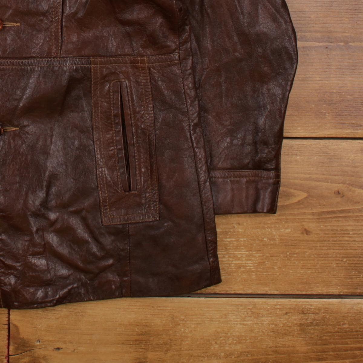 Vintage Grais Leather Jacket L 80s Angel Skin Cabretta Leather