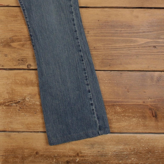 Levis 518 Y2K Jeans 30x31 Womens 00s Blue Superlow Boot Cut Low 