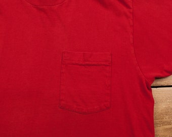 Vintage Single Stitch T Shirt Blank Large 90s USA Made Vintage Single Stitch T Shirt Blank Large 90s USA Made