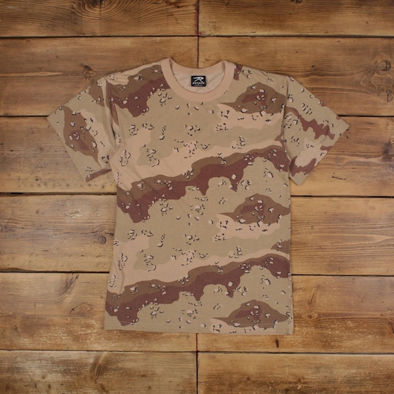 ヴィンテージ リアルツリー カモ Tシャツ ミディアム ロスコ ブラウン