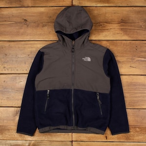 Vintage North Face Outdoor Jacket M Denali Fleece Blue Womens