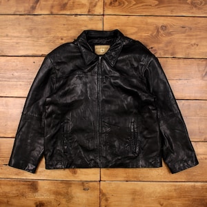 Boston Harbor Leather Jacket - Etsy