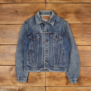 Vintage Levi's Denim Jacket 70507 0214 L 80's - Etsy