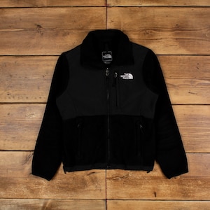 Vintage North Face Outdoor Jacket XS Denali Fleece Black Womens