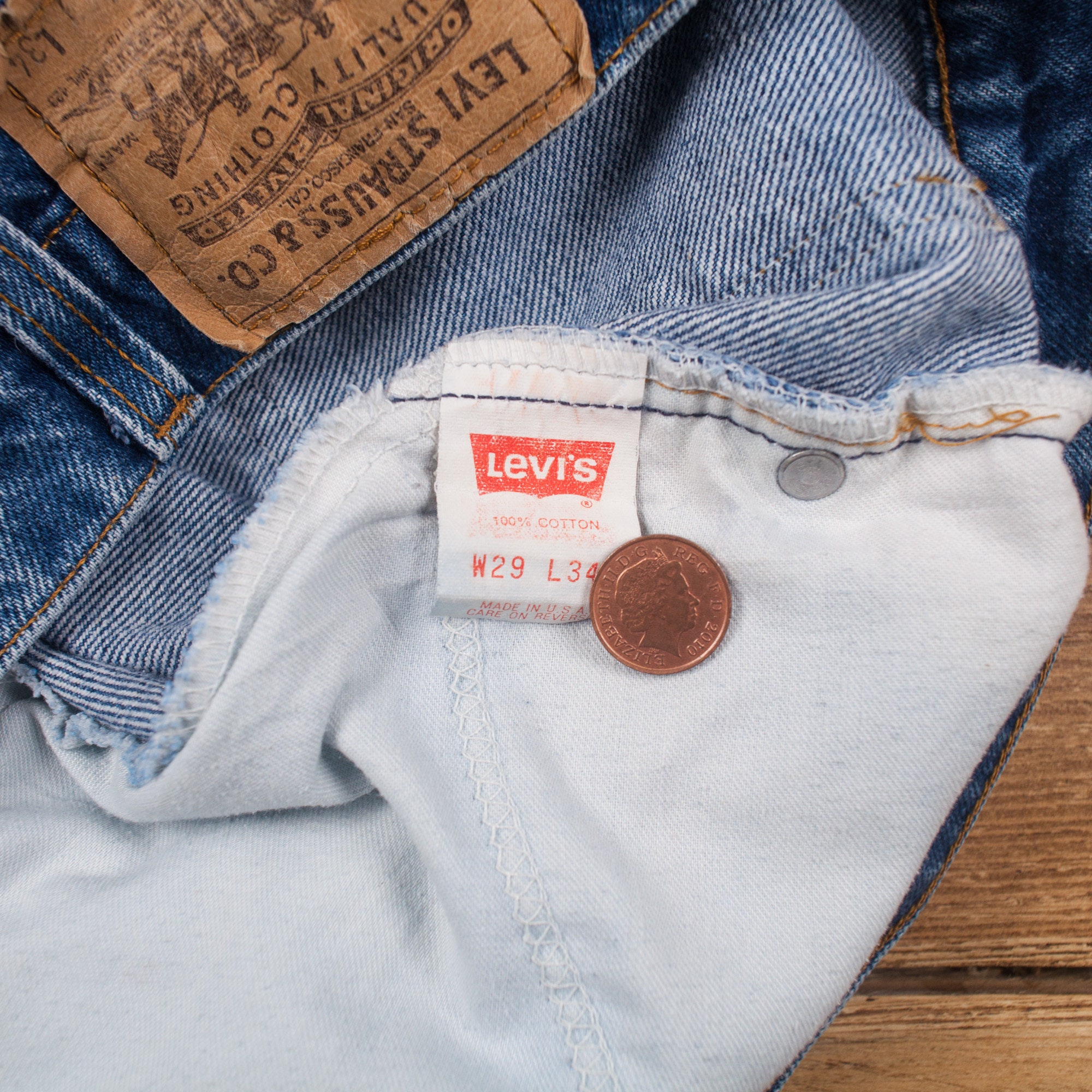 リーバイス 509 Made in USA オリジナルビンテージ Vintage Levi's 509 Jeans Women Size 27 x 29 From Early