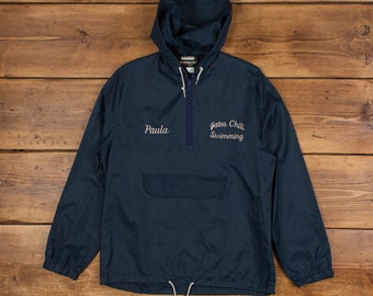 Vintage Sportsmaster Windbreaker Jacket XL 80s Anorak Packaway USA 