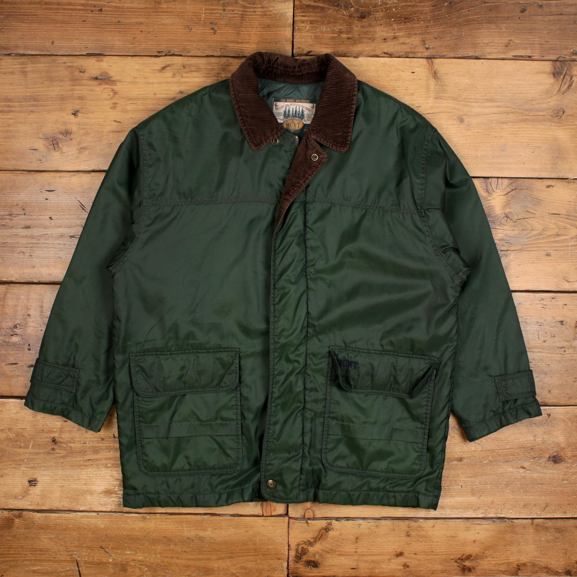 Vintage the Hunt Outdoor Jacket L 90s Hunting Barn Coat Green - Etsy