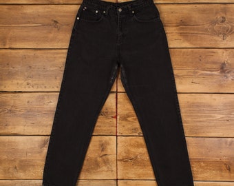 Vintage Ralph Lauren Jeans: 90s Dark Wash Bootcut Denim With Vintage Ralph Lauren Jeans: 90s Dark Wash Bootcut Denim With