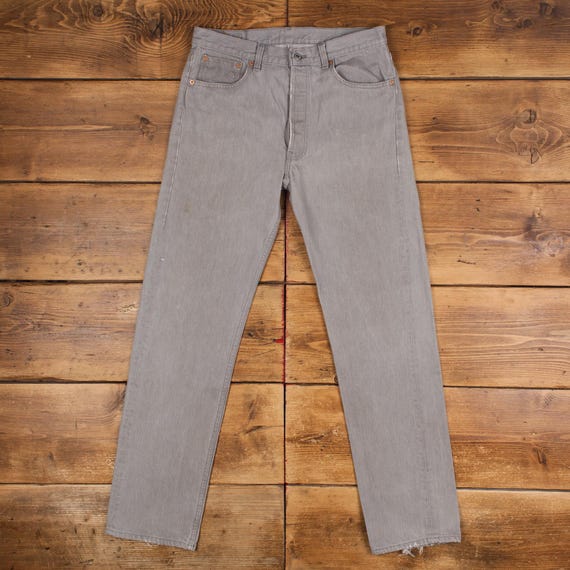 パンツ 90s levis 501 made in usa w34 L33 Vintage Levis 501 Jeans 33 X 34 USA Made 90s Light Wash