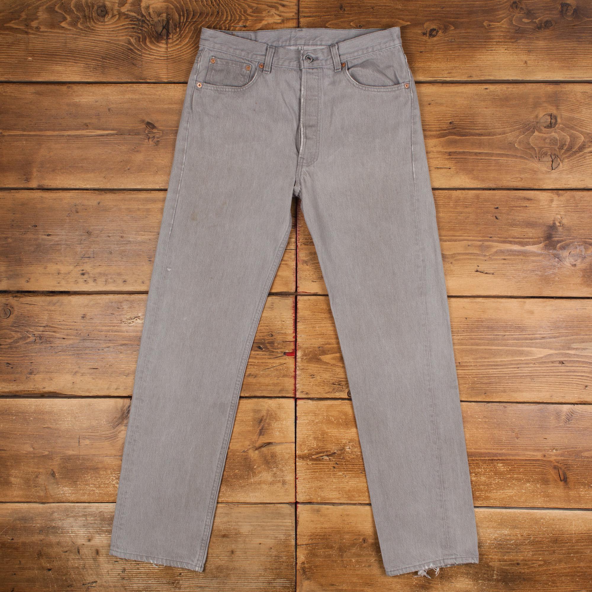 パンツ 90s levis 501 made in usa w34 L33 Vintage Levis 501 Denim Jeans W34 L34 Made in USA 90s 501XX