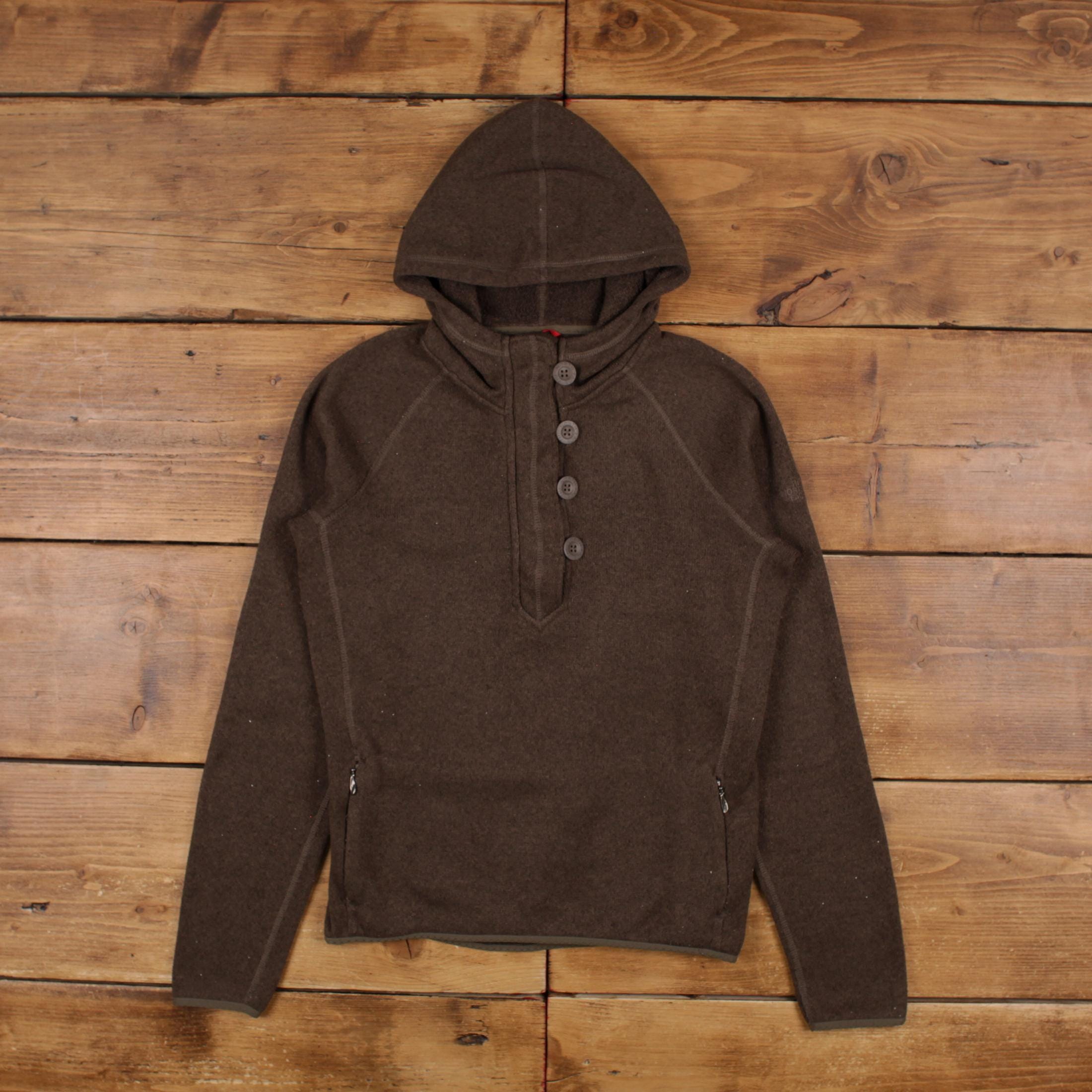 Vintage the North Face Outdoor Jacket L Fleece Fleece Brown Womens