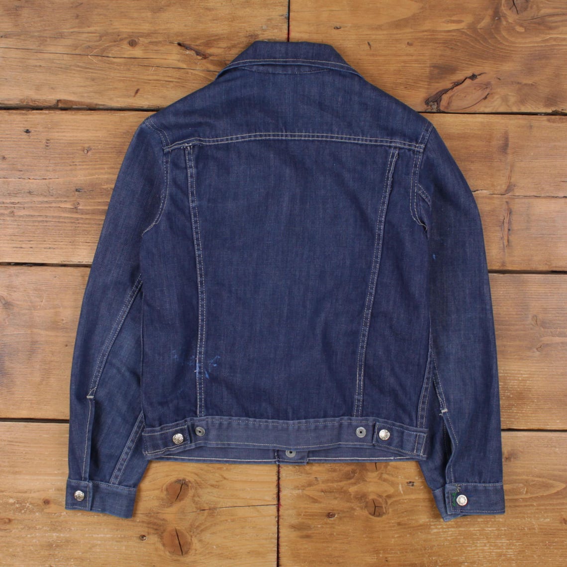 Vintage JCPenney Denim Jacket M 80s Blue Womens, foto 2 di 5