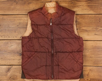 Vintage 1970s Class 5 Down Vest Etsy