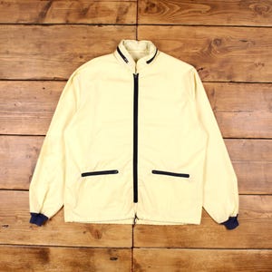 Vintage Bomber Jacket M 90s Yellow