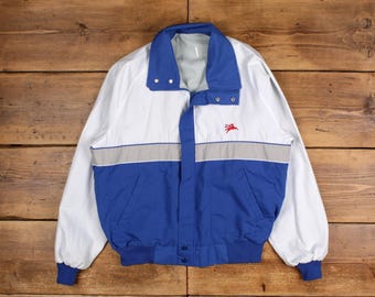 Vintage Majestic Windbreaker Jacket L California Angels MLB