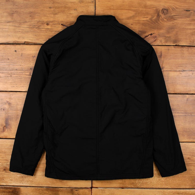 Nike Fleecejacke M Herren 00er Jahre Schwarz Polyester Gefüttert Athletisches Training Bild 2