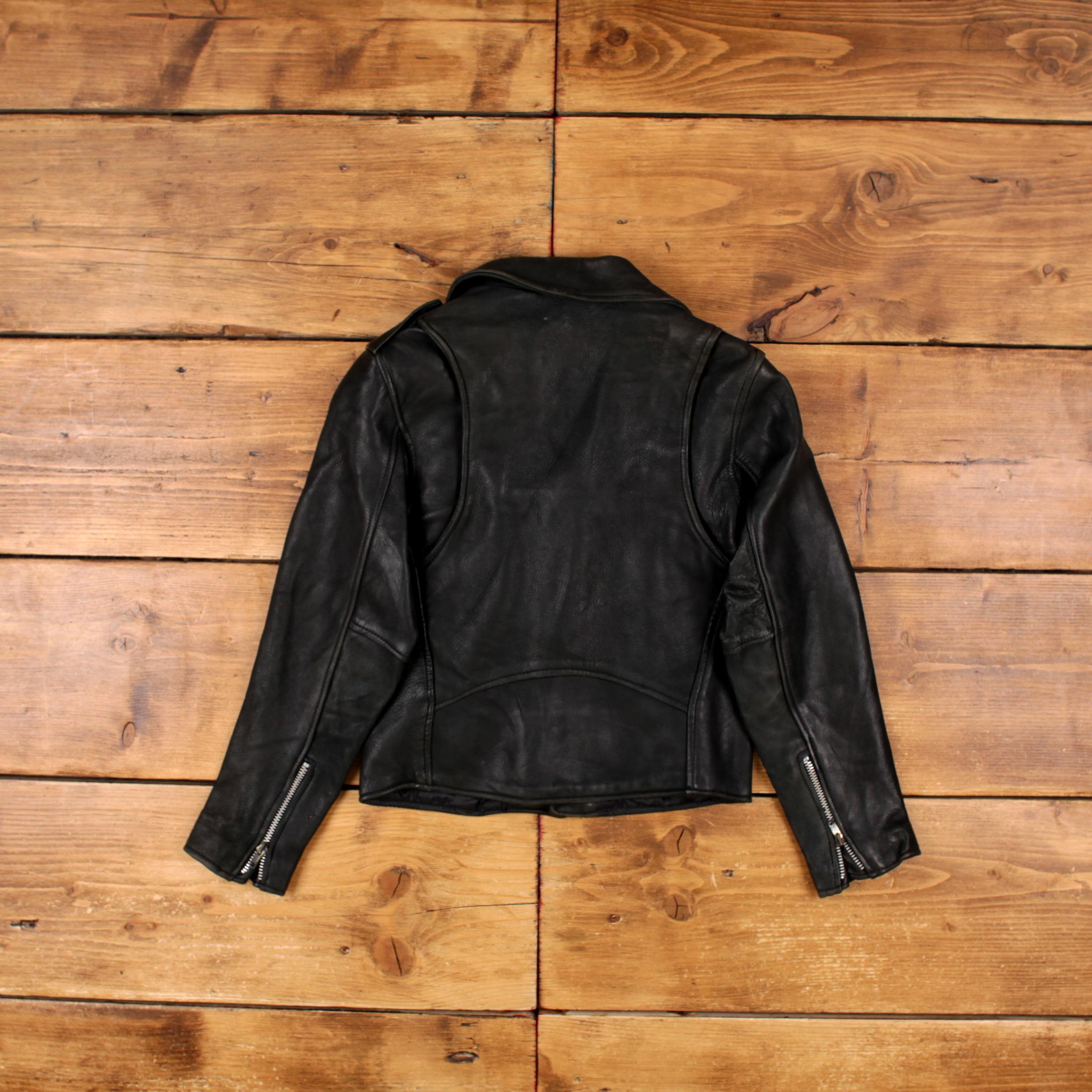 Vintage Branded Garments Inc Leather Jacket S Motorcycle Biker