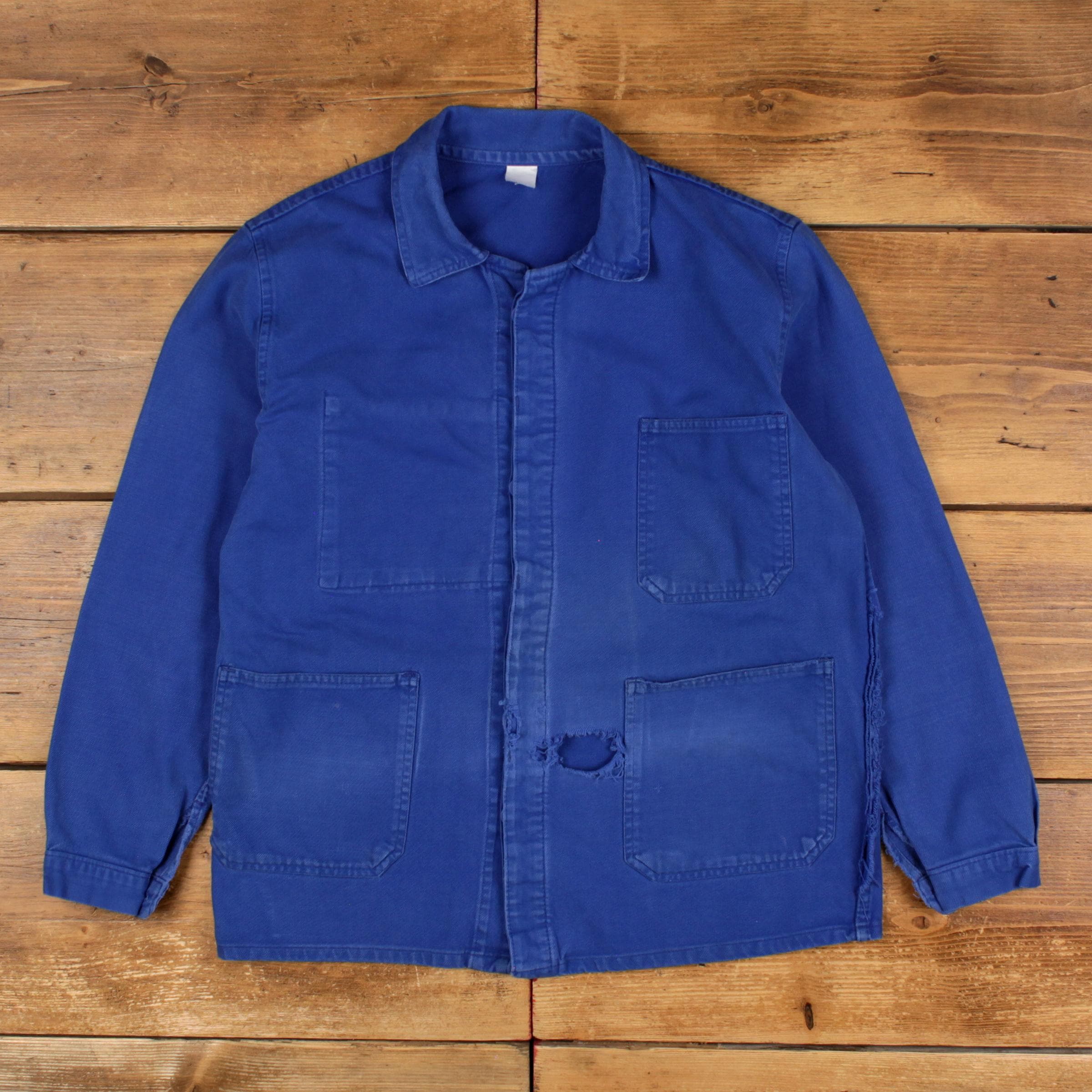 French vintage work jacket カバーオール ORDINARY VINTAGE FRENCH JACKET – SHINYAKOZUKA