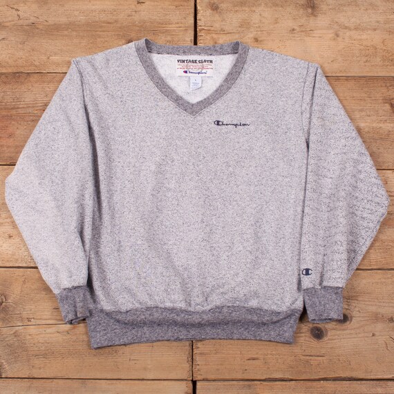 champion sweater v neck review 