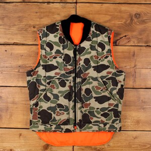 Vintage Walls Blizzard Pruf Weste Jacke S Herren 90er Jahre Duck Camo Jagdjacke