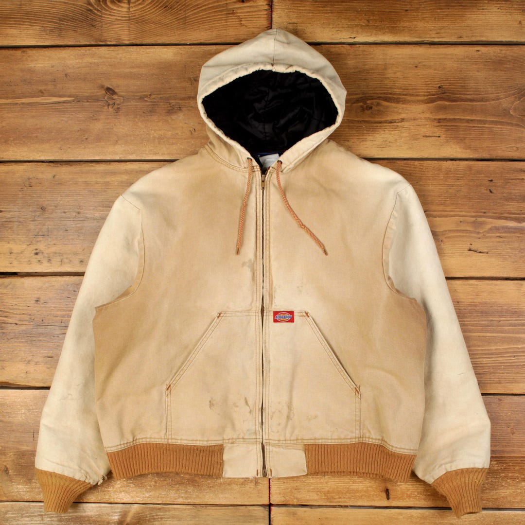 Vintage Dickies Workwear Jacket L Active Sun Faded Beige - Etsy