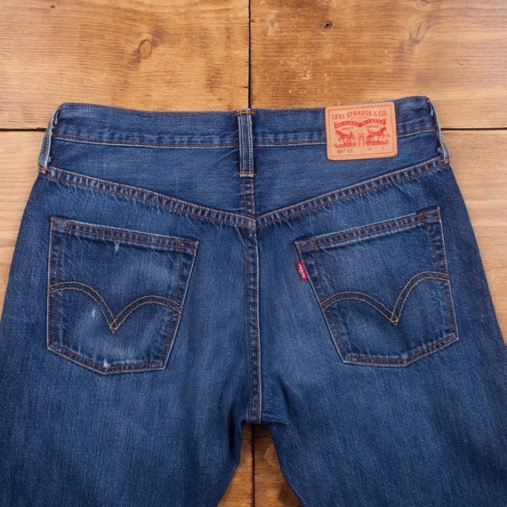 Vintage Levis 501 CT Jeans 25 X 28 Selvedge White Oak USA Made - Etsy