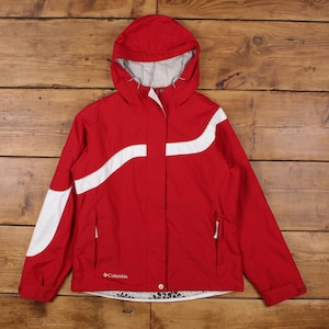 Vintage Columbia Outdoor Jacket M Red Womens